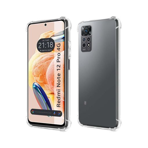 Funda Silicona Antigolpes Transparente Xiaomi Redmi Note 12 Pro 4g con  Ofertas en Carrefour