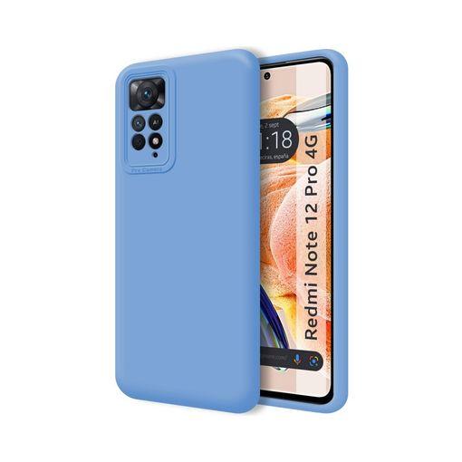 Para Xiaomi 12T Pro Pure Color Liquid Silicone Funda para teléfono