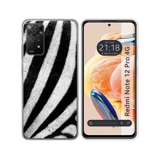 Funda Silicona Gel Tpu Transparente Xiaomi Redmi Note 12 4g con Ofertas en  Carrefour