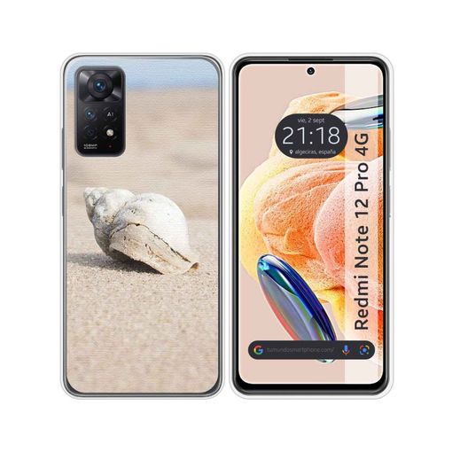 Funda Silicona Gel Tpu Negra Xiaomi Redmi Note 12 Pro 5g con Ofertas en  Carrefour