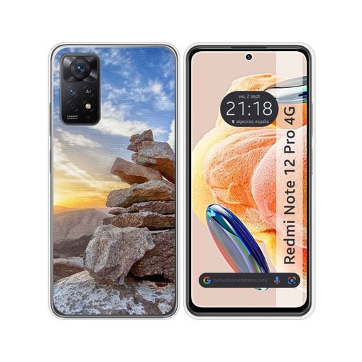 Funda Silicona Xiaomi Redmi Note 12 4g Diseño Mármol 13 Dibujos con Ofertas  en Carrefour