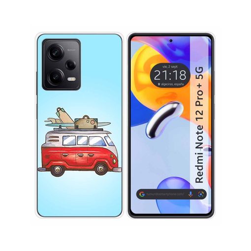 Funda Silicona Para Xiaomi Redmi Note 12 5g Diseño Furgoneta Dibujos con  Ofertas en Carrefour