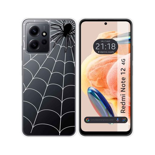 Funda Silicona Gel Tpu Transparente Xiaomi Redmi Note 12 4g con Ofertas en  Carrefour