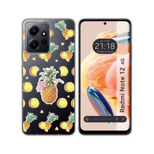 Funda Xiaomi Redmi Note 12 (4g) Gel Silicona Tpu con Ofertas en Carrefour