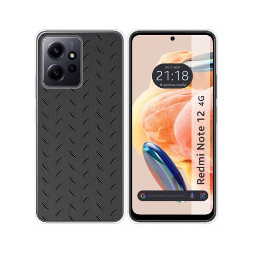 Funda Silicona Xiaomi Redmi Note 12 4g Diseño Metal Dibujos con Ofertas en  Carrefour