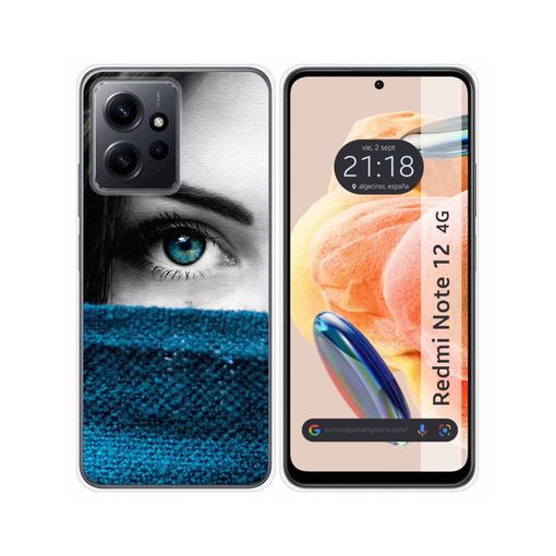 Funda Xiaomi Redmi Note 12 (4g) Gel Silicona Tpu con Ofertas en Carrefour