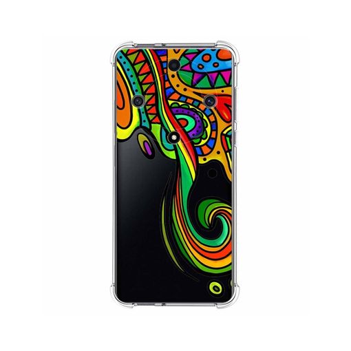 Huawei Honor Magic 5 Lite 5G Funda Silicona Líquida Azul dibujo