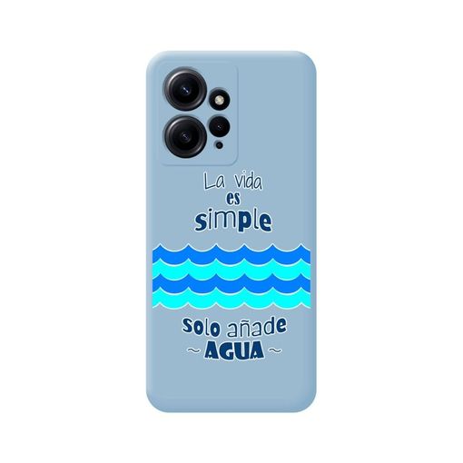 Funda Silicona Líquida Ultra Suave Xiaomi Redmi 12c Color Azul con Ofertas  en Carrefour