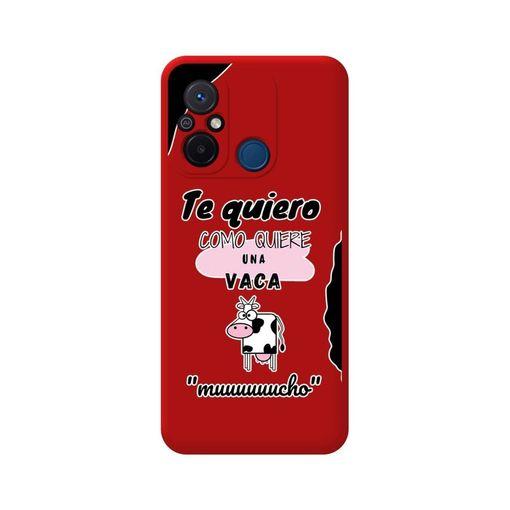 Funda Silicona Líquida Ultra Suave Xiaomi Redmi 12c Color Roja con Ofertas  en Carrefour