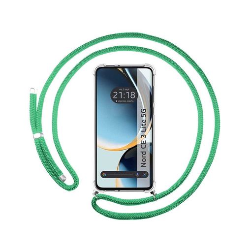 Funda Colgante Transparente Para Oneplus Nord Ce 3 Lite 5g Con Cordon Verde  Agua con Ofertas en Carrefour