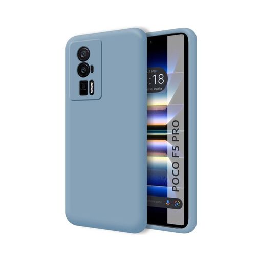 Funda Silicona Líquida Ultra Suave Para Xiaomi Poco F5 Pro 5g Color Azul  con Ofertas en Carrefour