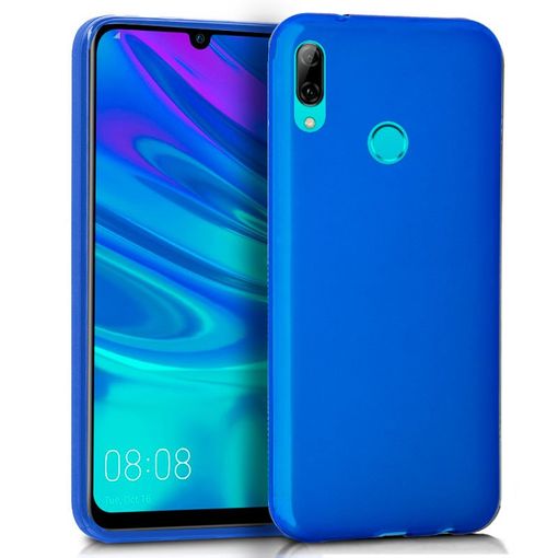 Cool® - Funda Silicona Flexible Huawei P Smart Plus (2019) / P Smart (2019)  / Honor 10 Lite / 20 Lite (azul) con Ofertas en Carrefour
