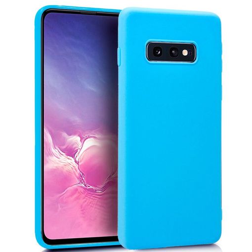 Cool® - Funda Silicona Flexible Samsung G970 Galaxy S10e (celeste