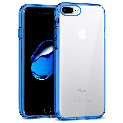 Carcasa Cool Iphone 7 Plus / 8 Plus Borde Metalizado Azul con Ofertas en Carrefour | Ofertas Carrefour Online