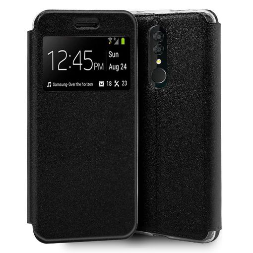 Cool Funda Flip Cover Tipo Libro Liso Negro para Xiaomi Redmi Note 13 5G