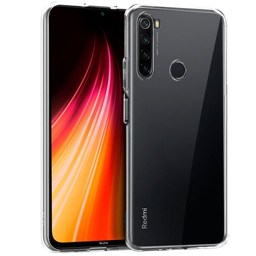 Funda Carcasa Xiaomi Redmi Note 8 Silicona Flexible Acabado Tacto Suave  Negro con Ofertas en Carrefour