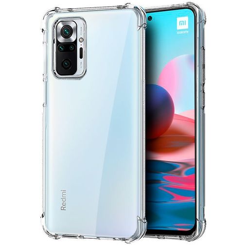 Cool Funda Silicona Azul para Xiaomi Redmi Note 10 Pro