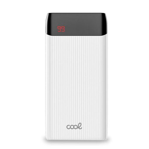 Cool Slim Batería Externa Universal Power Bank 10.000mAh 2xUSB/2A Blanco