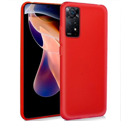 Funda Cool Silicona Para Xiaomi Redmi Note 11 Pro / Note 11 Pro 5g (rojo)  con Ofertas en Carrefour