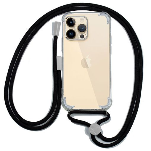 Funda de silicona para Iphone 14 pro max. Color negro/ Funda para Celular  Iphone