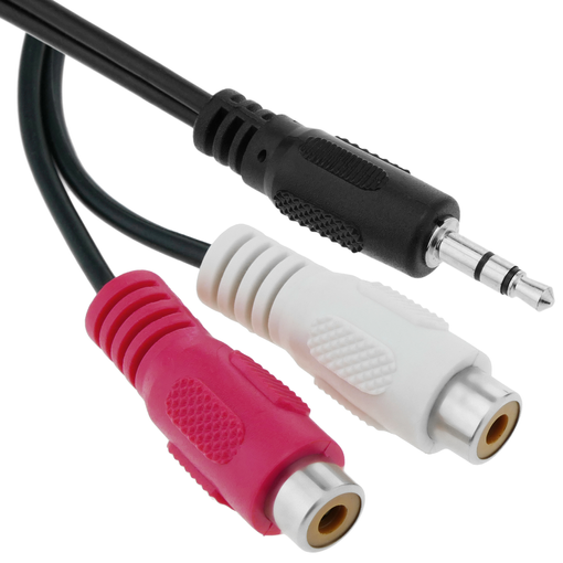 Comprar Cable Jack 3.5 Macho a Jack 6.3 Hembra de 20 cm Online
