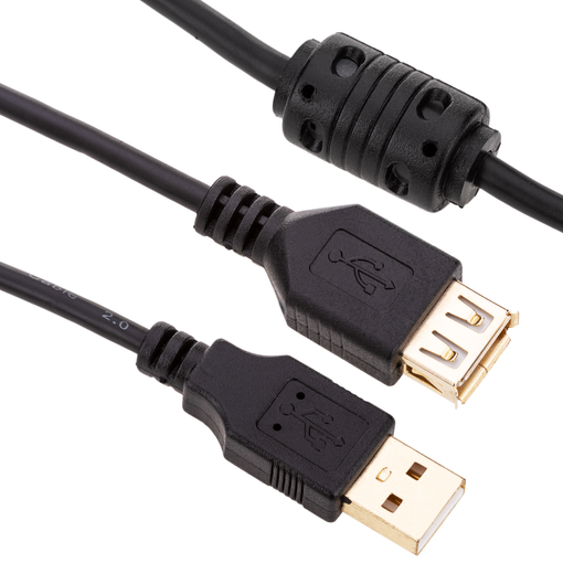 Cable alargador usb 3.0 nanocable 10.01.0903-bk/ usb macho - / usb hembra/  3m/ negro