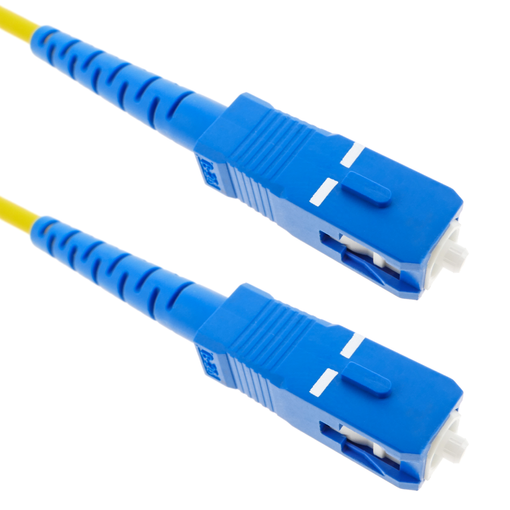 Cable Fibra Óptica FC / PC - SC / APC Monomodo Simplex OS2 9 / 125 µm 5 m