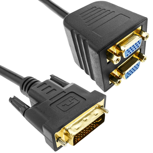 Bematik - Cable Duplicador Pasivo De 1 Dvi A 2 Vga Hd08400 con Ofertas en  Carrefour | Ofertas Carrefour Online