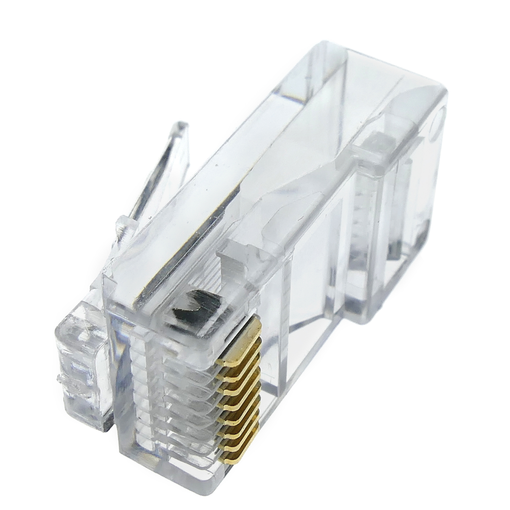 Conector RJ45 Cat6A macho UTP.【Comprar al mejor Precio】