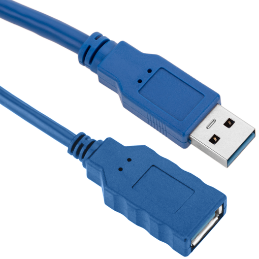 Bematik - Cable Alargador Usb 3.0 De 2 M Tipo A Macho A Hembra Azul Ux01300  con Ofertas en Carrefour