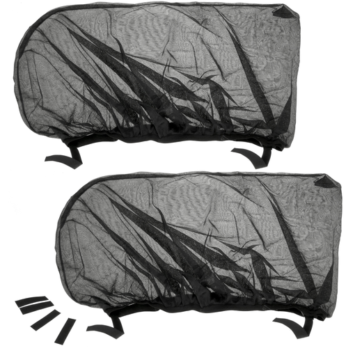  2 parasoles para ventana lateral de automóvil