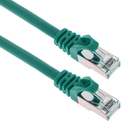 Cable de red ethernet LAN FTP RJ45 Cat.6a rojo 3m