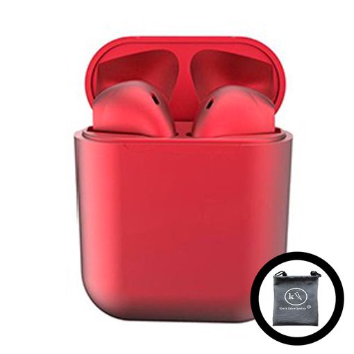 Auriculares Bluetooth Tws I12 Tws Bluetooth 5.0 - Estuche De Carga - Color  Rosa con Ofertas en Carrefour