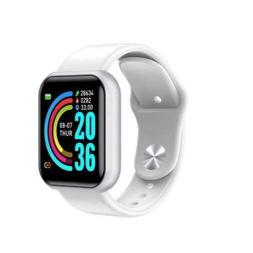 Smartwatch Reloj Inteligente Deportivo Fitness Hombre Mujer Blanco