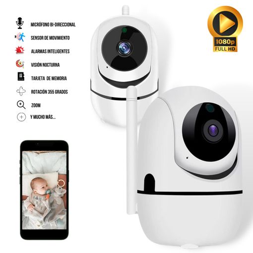 2 Camara De Seguridad Para Casa Exterior Vision Nocturna Camaras Vigilancia  1080