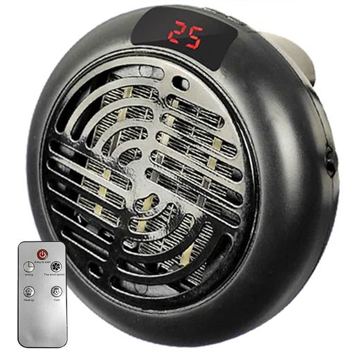 Calefactor Eléctrico Hogar Mini Calentador Ventilador De 900w