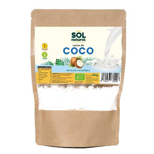 LECHE DE COCO EN POLVO ECO 200G - Centro Dietético, tu herbolario online