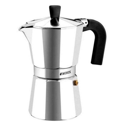 Cafetera italiana de aluminio grande Marca Monix de segunda mano por 16 EUR  en Begues en WALLAPOP