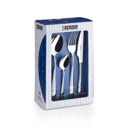 Monix Siena Set de 75 Piezas de Acero Inoxidable, con Cuchillo chuletero,  Unidades al mejor precio