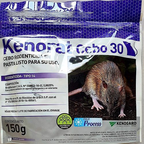 Muribrom Quimunsa Raticida Cebo Fresco Exprés 150g Veneno Ratones, Ratas Y  Roedores (brodifacoum) con Ofertas en Carrefour