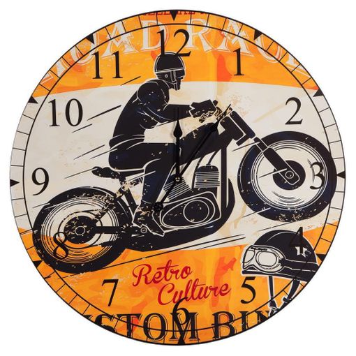 Reloj de pared bicicleta vintage -Relojes Decorativos