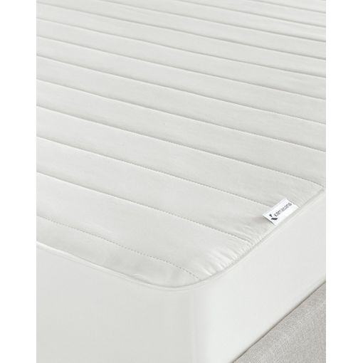 Cubrecolchón Imp Revers Antiácaros Belnou Vento 150 X 190 Cm Blanco con  Ofertas en Carrefour