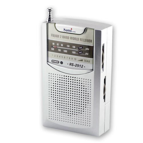 RADIO RELOJ SAMI ANALOGICO AM/FM AURICULAR RS-4732