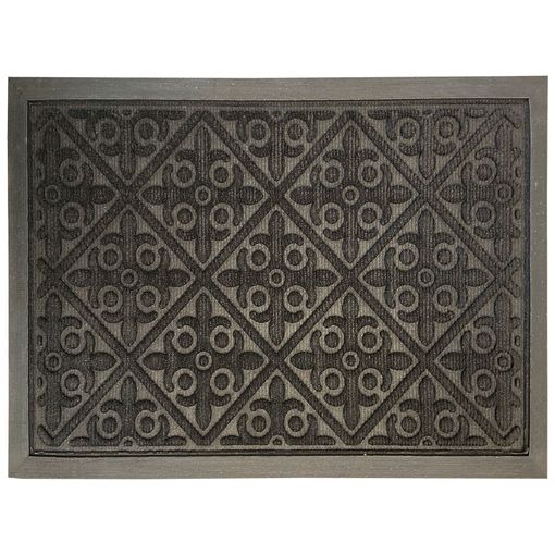 Felpudo Goma Textil Negro 7164101-4 60x40 Cm negro 7164101-4 exma con  Ofertas en Carrefour