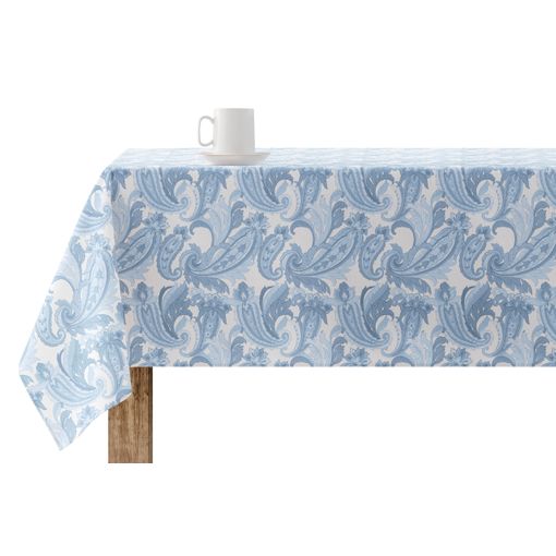 Mantel De Tela Impermeable - Redondo (140 Cm) - Anti Derrames, Anti Manchas  y Anti Arrugas - Liso Color Azul Marino, Moda de Mujer