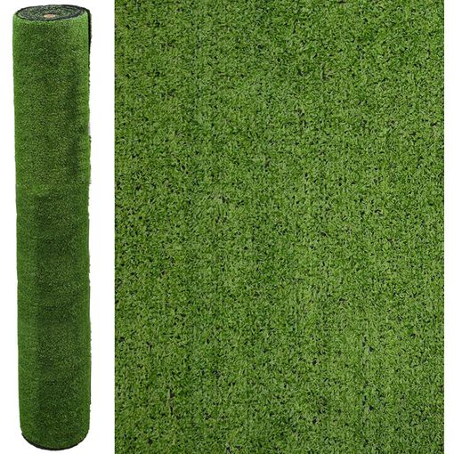 Rollito De Césped Artificial Barato Exterior Jardín Terraza - 10mm 5mts  Ancho100 Cm 1x5 Mt verde - 1x5mt exma con Ofertas en Carrefour