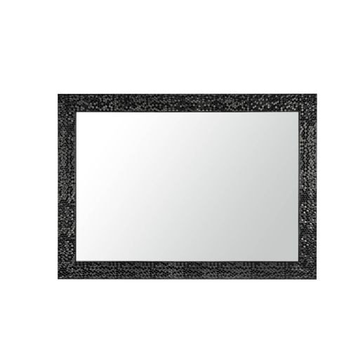 Espejo De Pared Ovalado Picciano Aluminio - 30 X 60 Cm - Negro Mate  [en.casa] con Ofertas en Carrefour