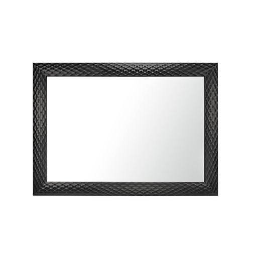 Espejo De Pared Ovalado Picciano Aluminio - 30 X 60 Cm - Negro Mate  [en.casa] con Ofertas en Carrefour