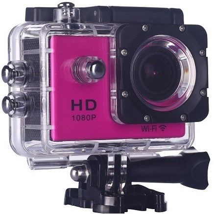 Cámara Deportiva Nk AC3056-FDR Rosa 12 MPX 1080P