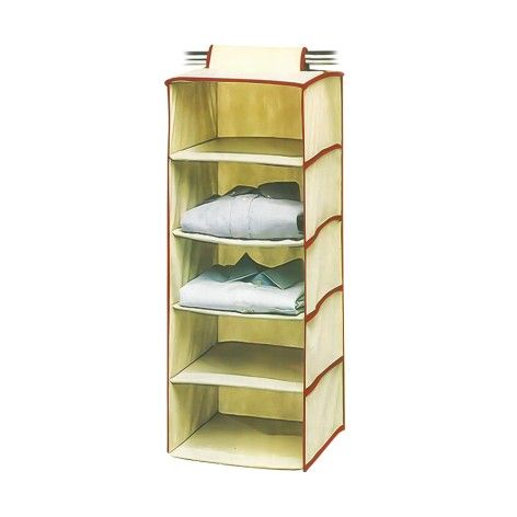 Organizador Zapatos Tipo Closet Zapatero 6 Percheros 5 Estantes Blanco